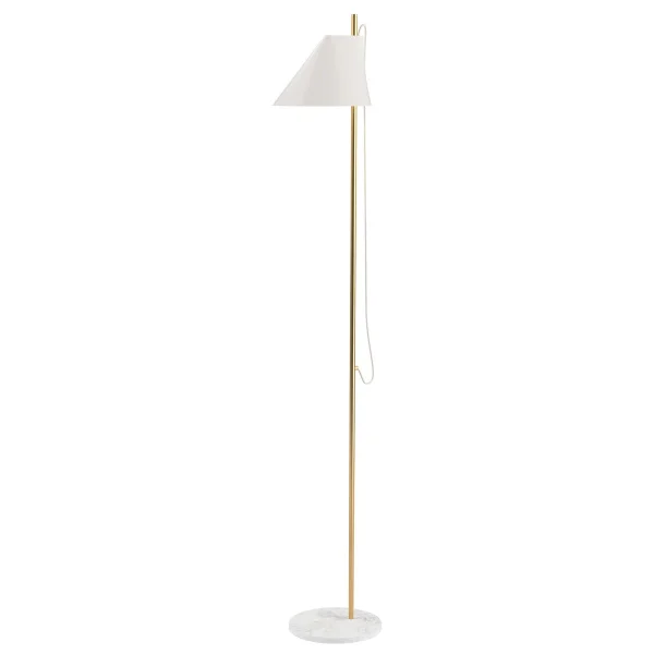 Louis Poulsen Lampe sur pied Yuh Blanc-Laiton