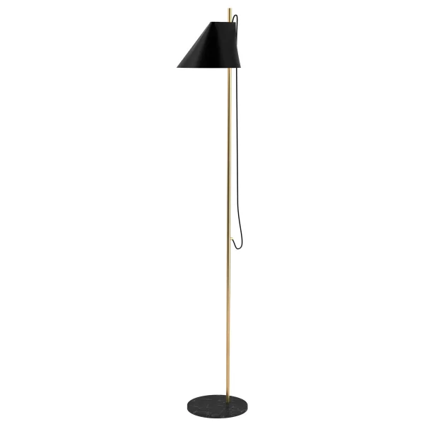 Louis Poulsen Lampe sur pied Yuh Noir-Laiton