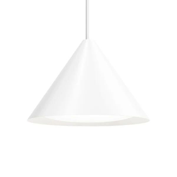 Louis Poulsen Suspension Keglen Ø40 cm Blanc