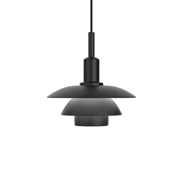 Louis Poulsen Suspension PH 3/3 Noir, métal