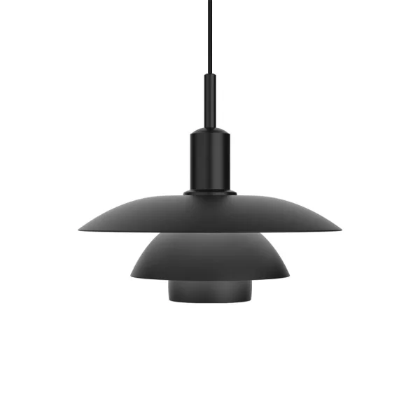 Louis Poulsen Suspension PH 5/5 LED Noir, métal