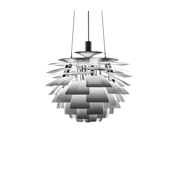 Louis Poulsen Suspension PH Artichoke Acier brossé, ø48, LED