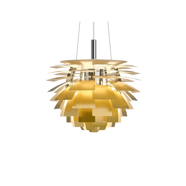 Louis Poulsen Suspension PH Artichoke LED Laiton, Ø48 cm