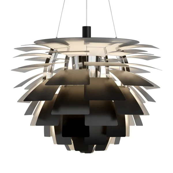 Louis Poulsen Suspension PH Artichoke Ø84 cm Noir