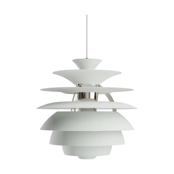 Louis Poulsen Suspension PH Snowball Dusty green-chrome