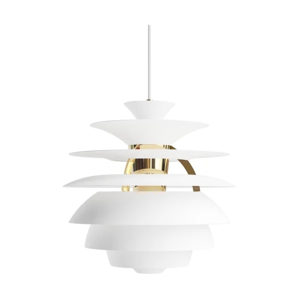Louis Poulsen Suspension PH Snowball Soft white-brass