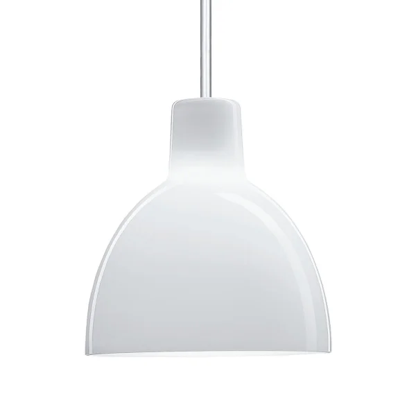 Louis Poulsen Suspension Toldbod 155 Verre blanc opale