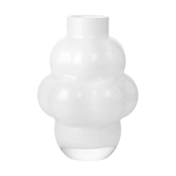 Louise Roe Vase 04 Balloon 32cm Opal Blanc