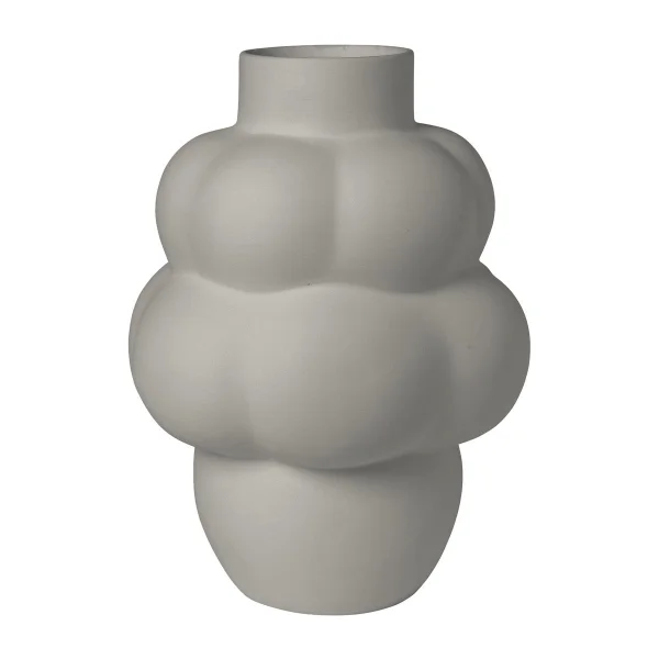 Louise Roe Vase Balloon 04 céramique Sanded Grey