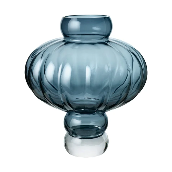 Louise Roe Vase Balloon 08 30 cm Bleu