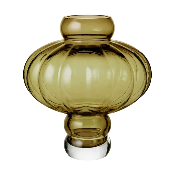 Louise Roe Vase Balloon 08 30 cm Olive