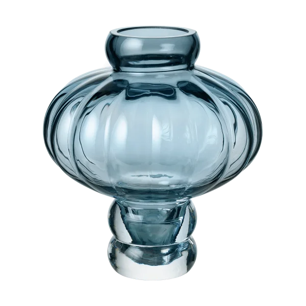 Louise Roe Vase Balloon 20cm Bleu