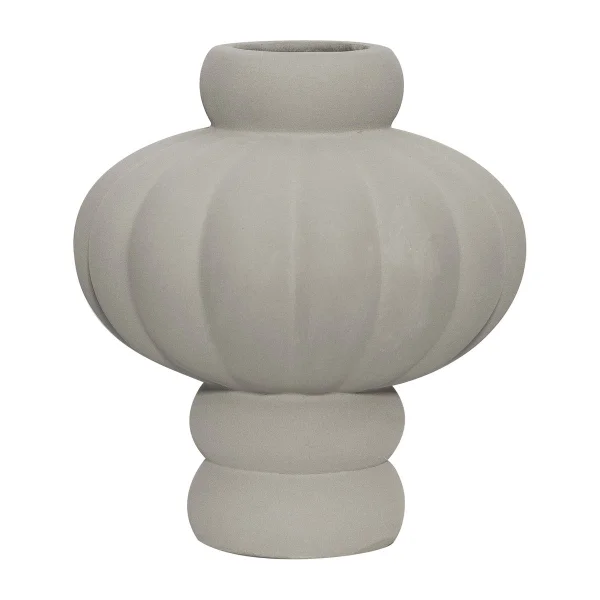 Louise Roe Vase Balloon 20cm Sanded Grey