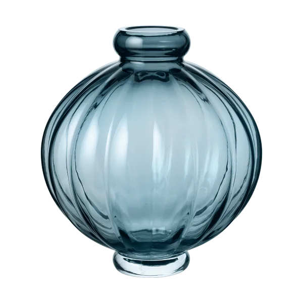 Louise Roe Vase Balloon 25cm Bleu