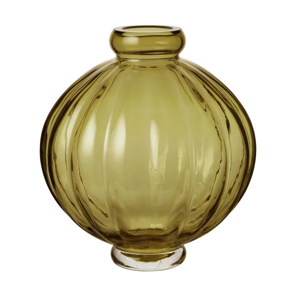 Louise Roe Vase Balloon 25cm Olive