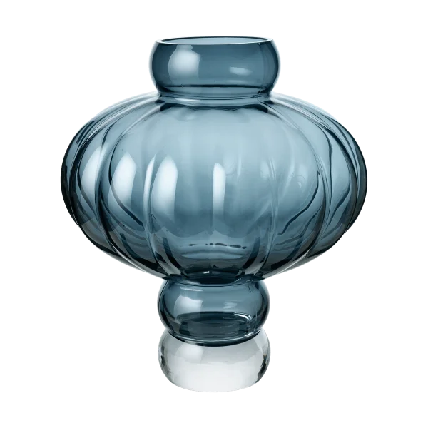 Louise Roe Vase Balloon 40cm Bleu