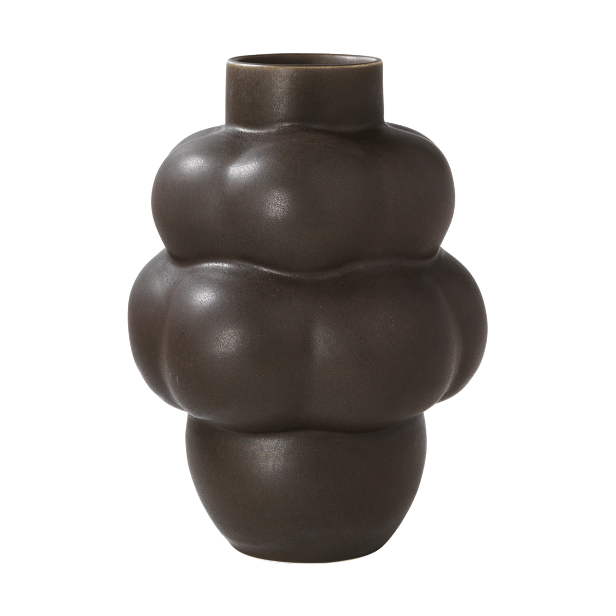 Louise Roe Vase Petit Balloon 04 18 cm Marron Boue