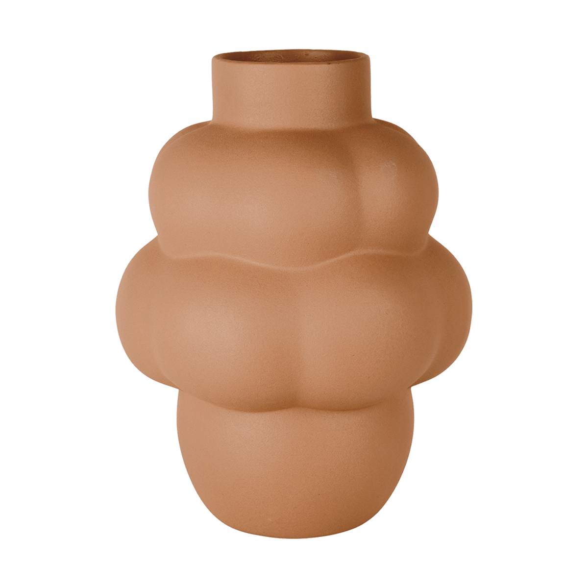 Louise Roe Vase Petit Balloon 04 18 cm Ocre Ponçé