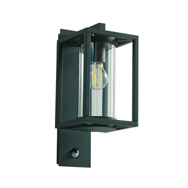 Lucande - Ferda Hanging Extérieur Applique Murale w/Capteur Sombre Vert