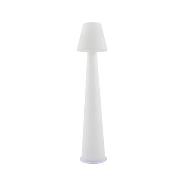 Lucande - Gauri Portable Lampadaire IP44 Blanc