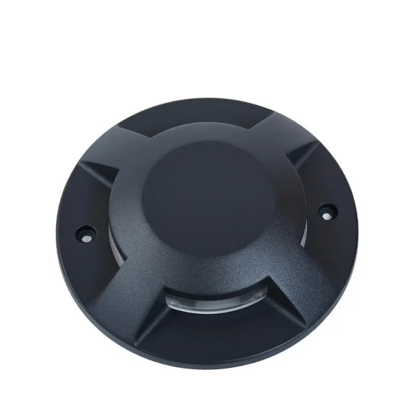 Lucande - Jeffrey 4 LED Gulvspot Ø20 Noir