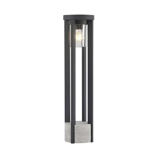 Lucande - Kalisa Round Luminaire de Jardin H68 Dark Grey