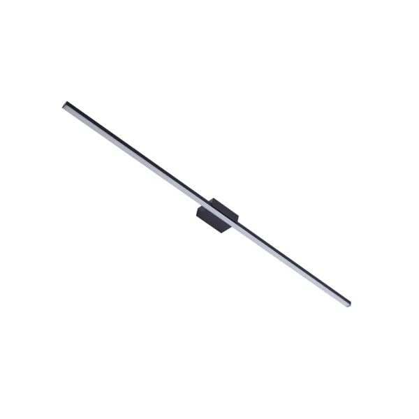 Lucande - Kivana LED Applique Murale L120 IP44 Noir