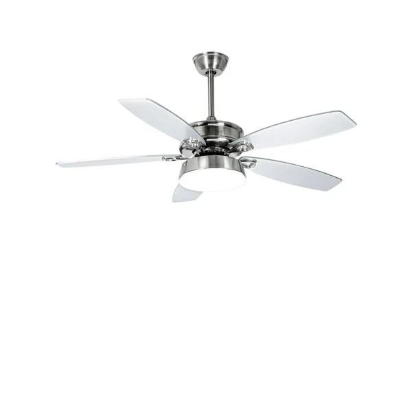 Lucande - Kuvio LED Ventilateur de plafond Nickel