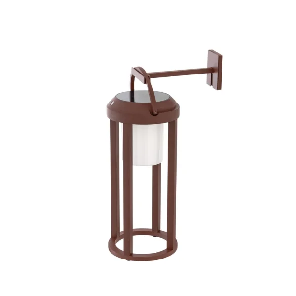 Lucande - Lampe solaire Tilena Round Rouille
