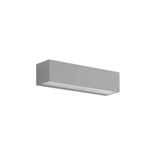 Lucande - Lengo LED Extérieur Applique Murale Up/Down L25 Argent