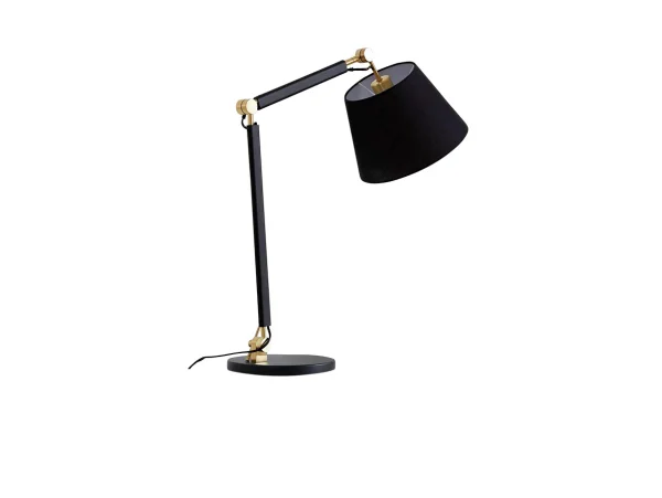 Lucande - Marvaine Lampe de Table Black/Gold