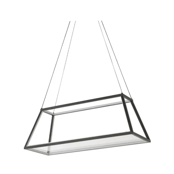 Lucande - Mensola LED Suspension Noir