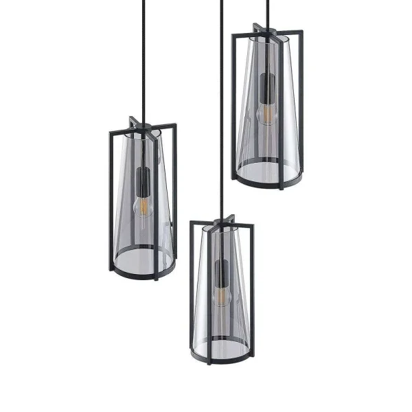 Lucande - Rufina Cluster Suspension Smoke