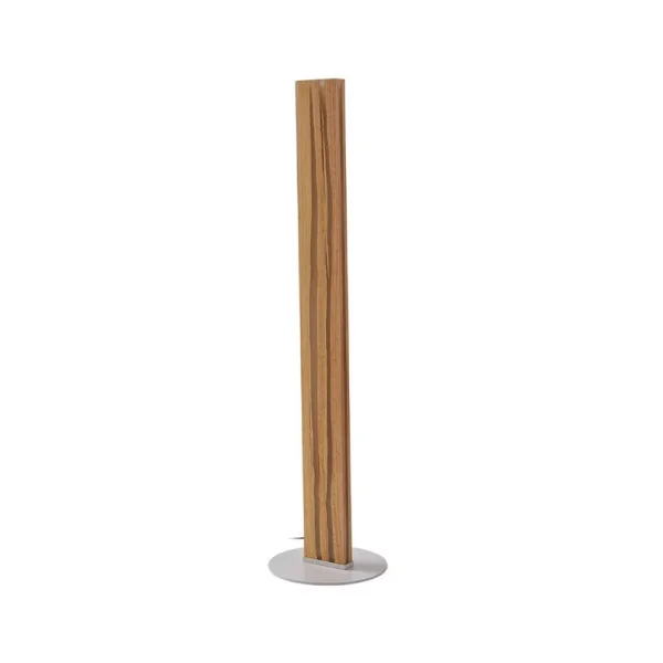 Lucande - Silja LED Lampadaire Bois