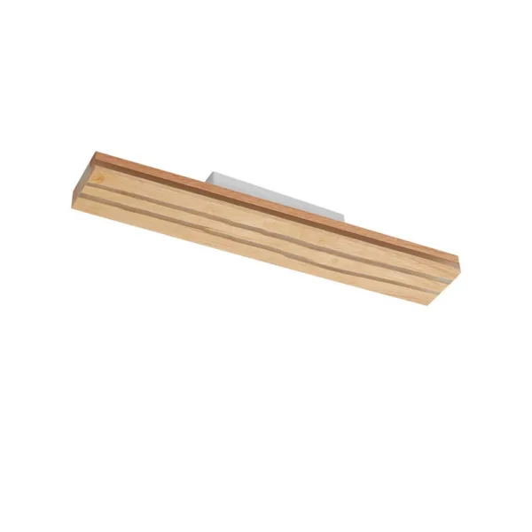Lucande - Silja LED Plafonnier Bois