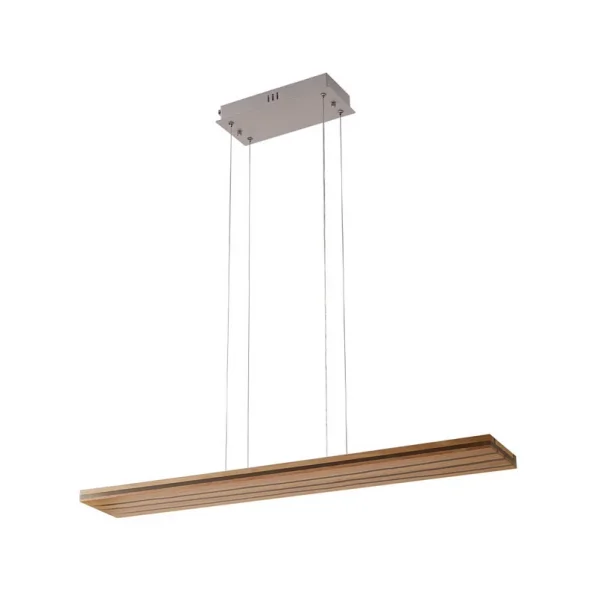 Lucande - Silja LED Suspension Bois