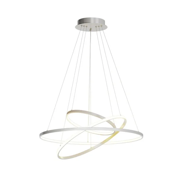 Lucande - Suspension Ezana Nickel 3 Step