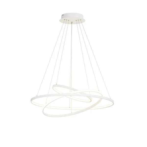Lucande - Suspension Ezana White 3-Step