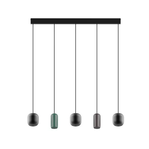 Lucande - Suspension Narion 5 Noir