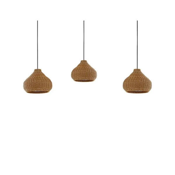 Lucande - Taniola 3 Extérieur Suspension Bois