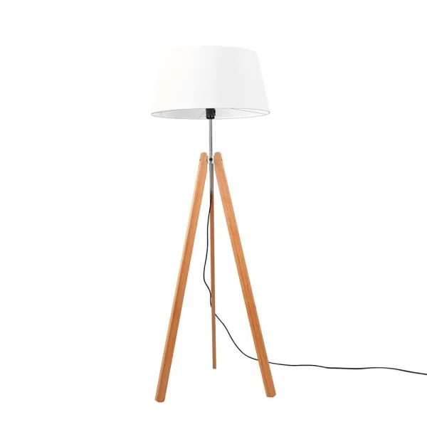 Lucande - Thea Lampadaire White/Oak