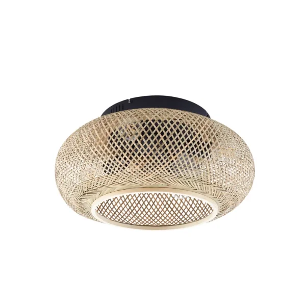Lucande - Ventilateur de plafond Cordie avec lumière Ø 53 cm silencieux DC