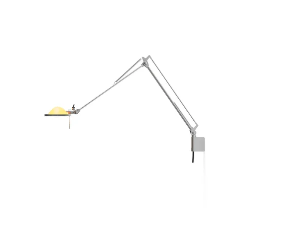 Luceplan - Berenice Applique Murale 30x30 Jaune/Aluminium