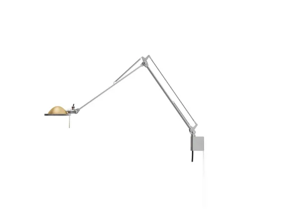 Luceplan - Berenice Applique Murale 30x30 Laiton/Aluminium