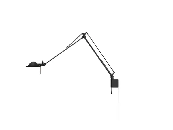 Luceplan - Berenice Applique Murale 30x30 Noir Métal/Noir