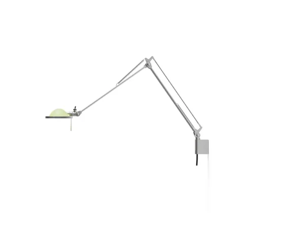 Luceplan - Berenice Applique Murale 30x30 Verre Vert/Aluminium