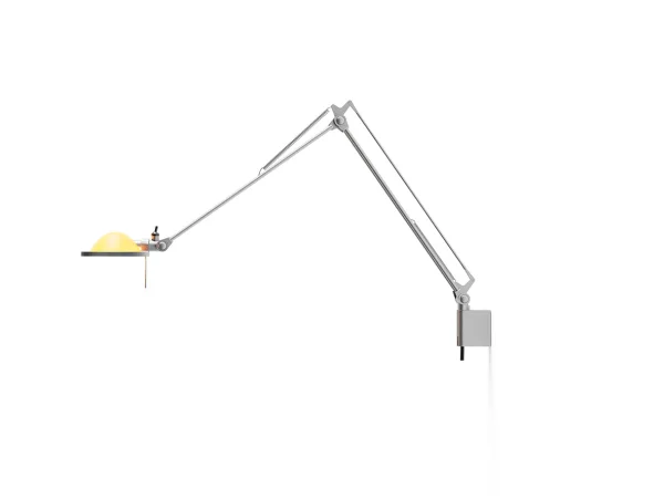 Luceplan - Berenice Applique Murale 45x45 Jaune/Aluminium