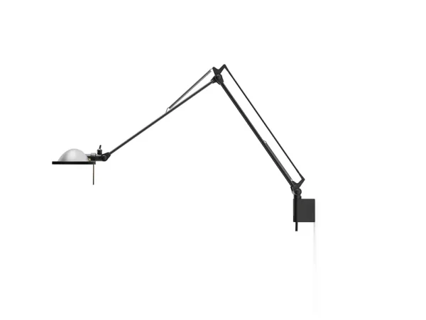 Luceplan - Berenice Applique Murale 45x45 Métal Aluminium/Noir