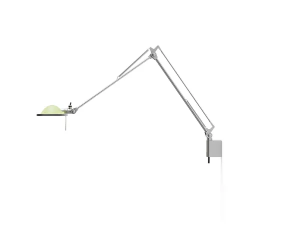 Luceplan - Berenice Applique Murale 45x45 Verre Vert/Aluminium