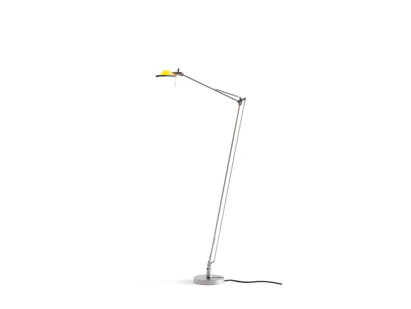 Luceplan - Berenice Lampadaire Jaune/Aluminium